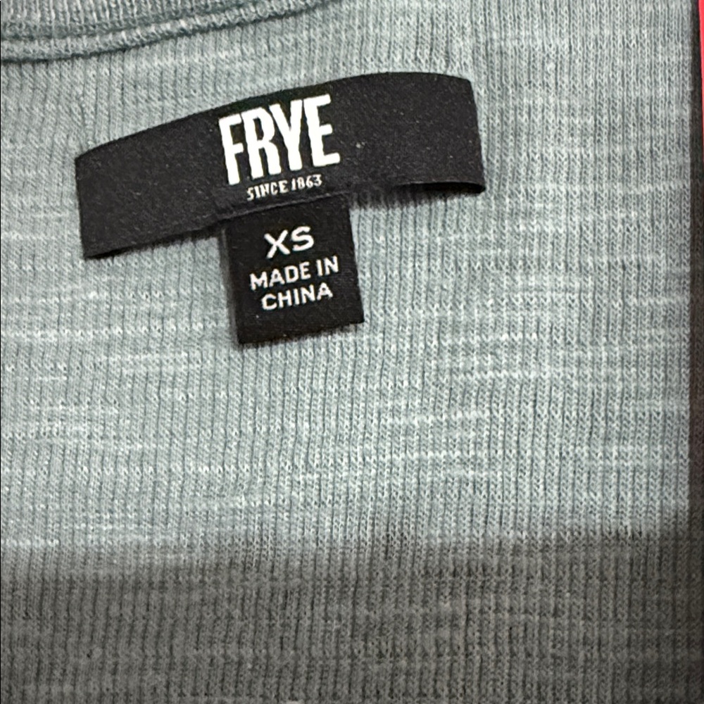 Frye Teal Button Front Dress size XS - Picture 3 of 7